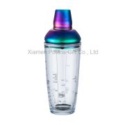 multi-color cocktail shaker
